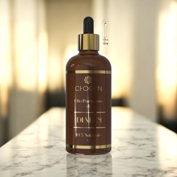 Huile de NEEM pure 100% VÉGÉTALE 100 ml nouveau format (bouteille de verre)